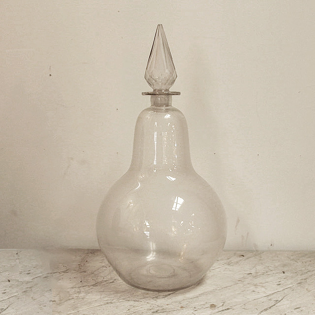 Large 19th Century Glass Pharmacy Bottle Haunt Antiques
